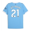 Maglie da calcio Manchester City Rayan Ait-Nouri #21 Prima Maglia 2025-26 Manica Corta Maglie da calcio Manchester City Rayan Ait-Nouri #21 Prima Maglia 2025-26 Manica Corta